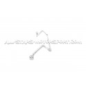 Barre anti roulis avant reglable Whiteline pour Megane 3 RS