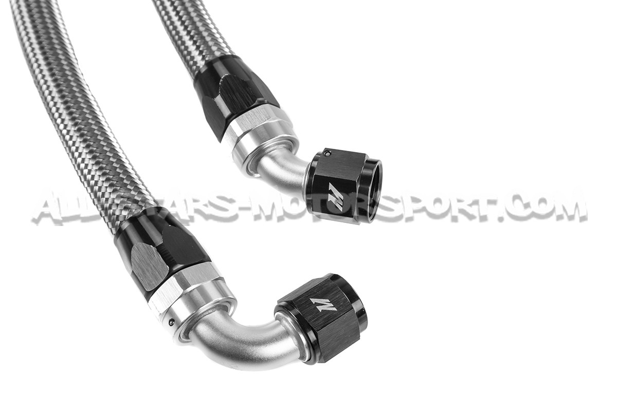 Mishimoto 2015+ Ford Mustang GT Thermostatic Oil Cooler Kit - Black
