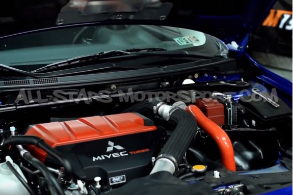 Durite de retour de dump valve silicone Mishimoto pour Lancer Evo X