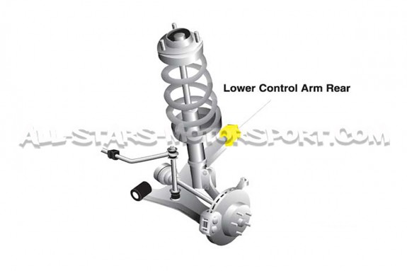 SIlentbloc trasero de brazo delantero Whiteline para Subaru Impreza GD WRX / STI 01-07