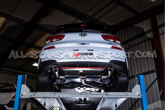 Hyundai i30 N (Non GPF) Scorpion Valved Catback