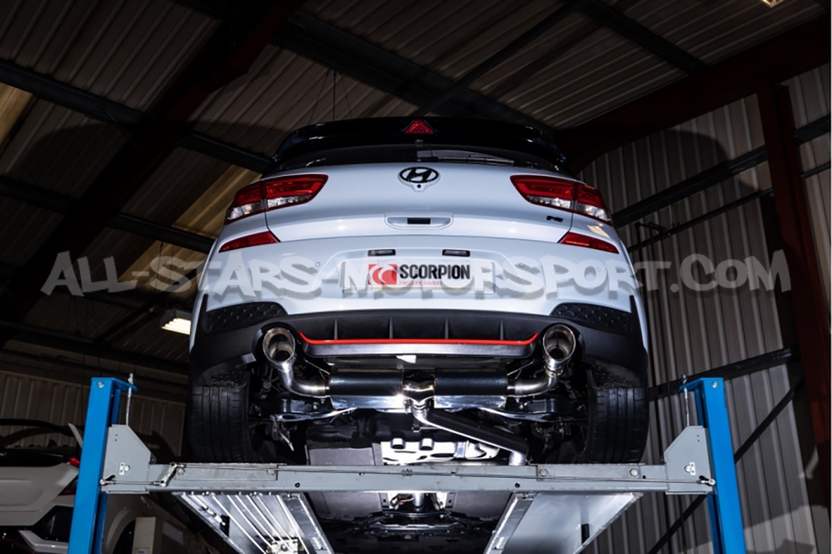 Hyundai i30 N (Non GPF) Scorpion Valved Catback