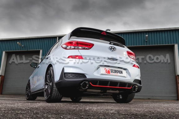 Escape con valvulas Scorpion para Hyundai i30 N (No GPF)