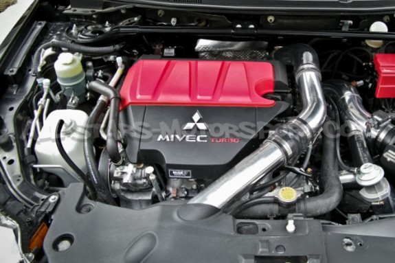 Tube d'échangeur supérieur Mishimoto pour Mitsubishi Lancer Evo 10
