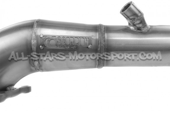 Downpipe descatalizada Scorpion para Honda Civic Type R FK8