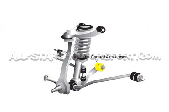 Casquillos de brazos inferiores delanteros Whiteline para Nissan 350Z