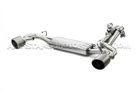 Echappement Akrapovic Slip-On Inox pour 595 / 695 Abarth 2012+