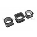Silentblocs de cremaillere / direction Whiteline pour Impreza GT / WRX STI 01-07