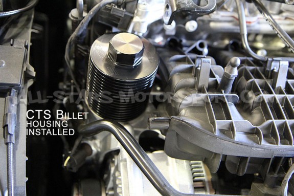 Couvre filtre a huile CTS Turbo pour 1.8 / 2.0 TFSI EA888.3 MQB