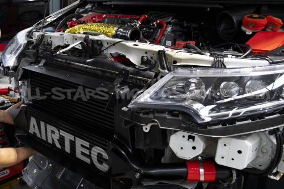 Intercambiador con tubos Airtec para Honda Civic Type R FK2