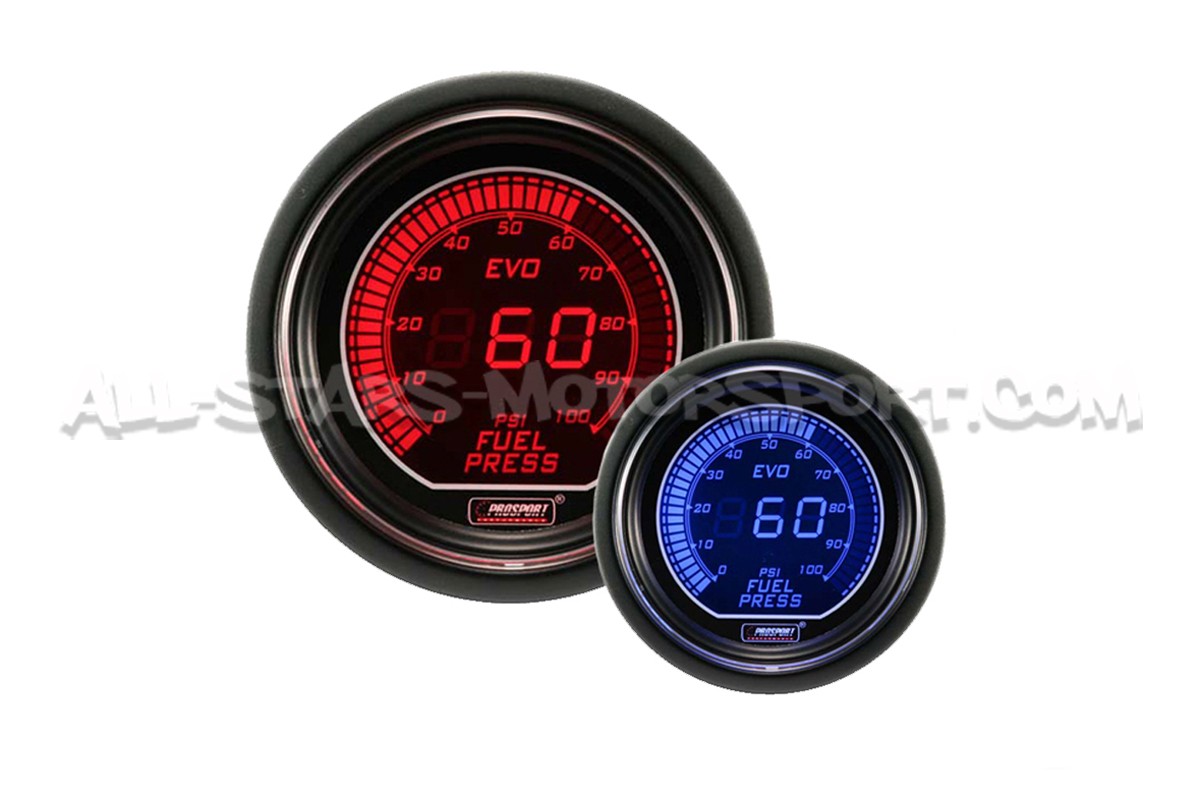 Reloj de presión de combustible Prosport Evo