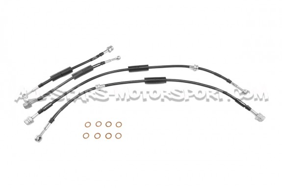 Kit 4 flexibles de frein aviation Racingline pour Golf 7 GTI / Golf 7 R