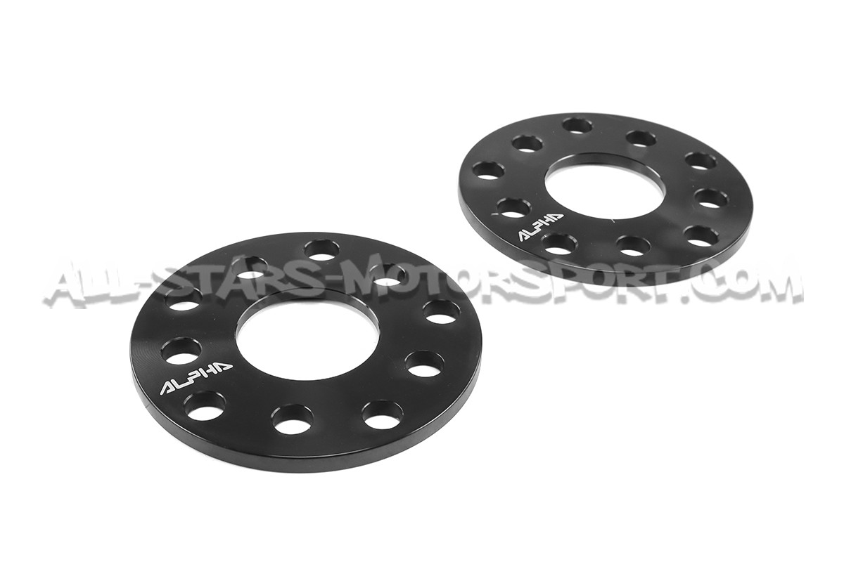 Alpha Wheel Spacers 5 to 20mm 5x100 / 5x112 For Leon / Ibiza and Fabia / Octavia