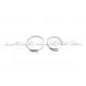 Outlet de turbo muffler delete para 2.0 TFSI K03