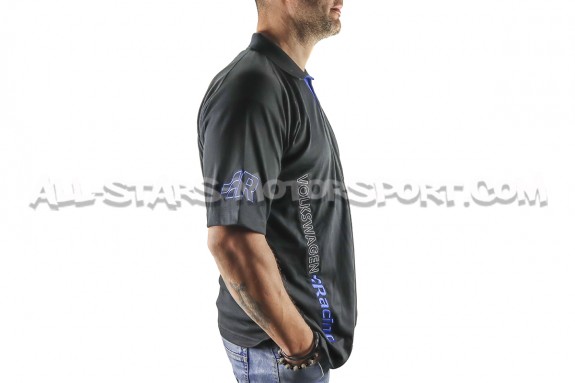 Polo Racingline Negro / Azul