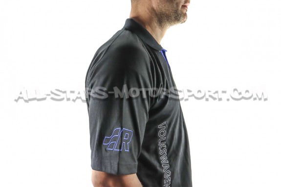 Polo Racingline Negro / Azul