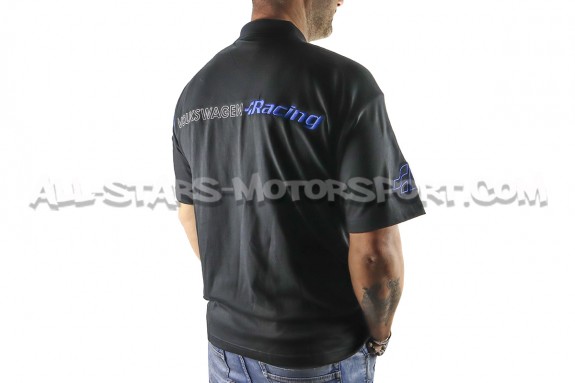 Polo Racingline Negro / Azul