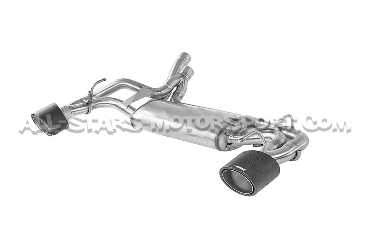 Echappement Akrapovic Slip-On Inox pour 595 / 695 Abarth