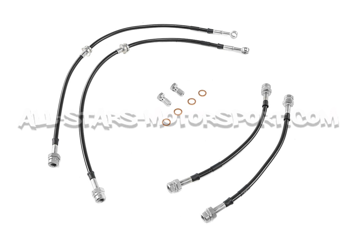 Flexibles de frein aviation Goodridge pour Golf 5 GTI