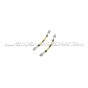 Flexibles de frein aviation Goodrigde pour Golf 5 GTI