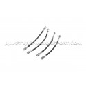 Latiguillos de freno metalicos Goodridge para Ford Focus 2 RS