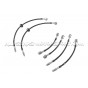Flexibles de frein aviation Goodrigde pour Opel Astra H OPC