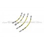 Flexibles de frein aviation Goodrigde pour Opel Astra H OPC