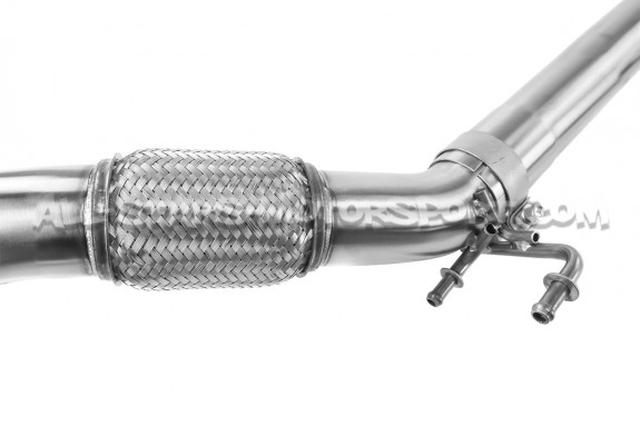 Downpipe descatalizada CTS Turbo para Golf 7 R / S3 8V / TTS Mk3