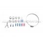 Intercooler CTS Turbo para Golf 5 GTI / Golf 6 R / S3 8P / Leon 2 Cupra