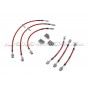 Latiguillos de freno metalicos Goodridge para Honda Civic Type R FK2