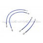 Latiguillos de freno metalicos Goodridge para Golf 6 R
