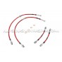 Latiguillos de freno metalicos Goodridge para Polo 6R GTI