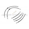 Nissan 370Z 12-19 Goodridge Braided Brake Hose Lines Kit