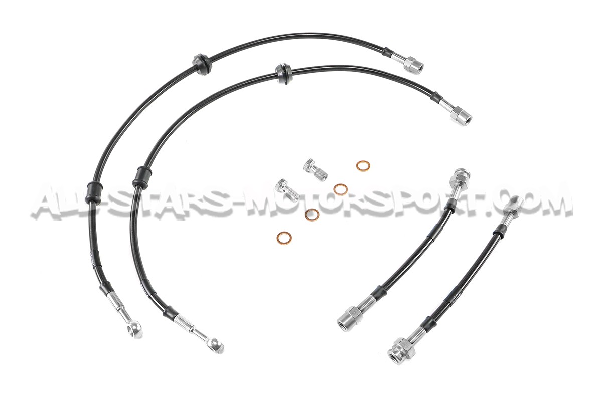 Flexibles de frein aviation Goodridge pour Megane 2 RS 225