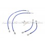 Latiguillos de freno metalicos Goodridge para Ford Focus 3 ST
