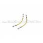Latiguillos de freno metalicos Goodridge para Ford Focus 3 ST