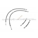 Flexibles de frein aviation Goodridge pour Renault Megane 2 RS 225