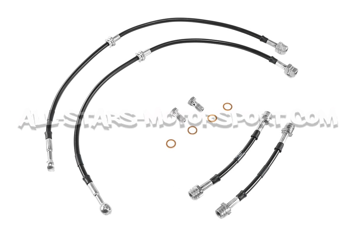 Flexibles de frein aviation Goodridge pour Polo 6C GTI