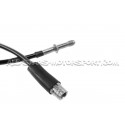 Latiguillos de freno metalicos Goodridge para BMW M3 E46