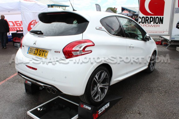 DS3 1.6 THP Scorpion Catback Exhaust