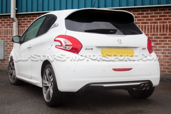 Catback Scorpion pour 208 GTI