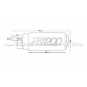 Deatchwerks DW200 series 255lph fuel pump kit for Subaru Impreza GT and WRX / STI 01-07