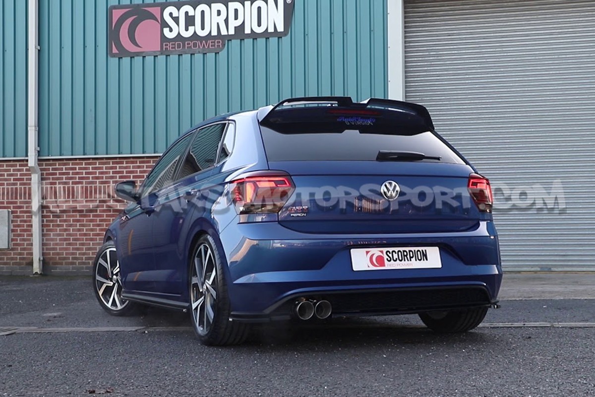 Polo 6R GTI Scorpion Catback Exhaust