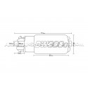 Pompe a essence Deatschwerks DW300C 340lph pour Subaru Impreza STI 08-18