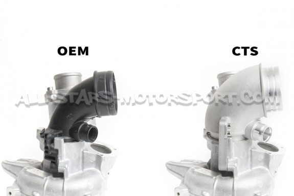 Inlet de turbo CTS Turbo Golf 7 GTI / R / A3 / S3 8V / Leon Cupra 5...