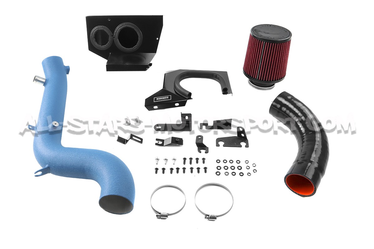 Mishimoto 2016+ Ford Focus RS Performance Air Intake Kit - Wrinkle Black