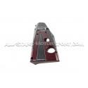 Tapa de motor de fibra de carbono y kevlar rojo Eventuri para Honda...