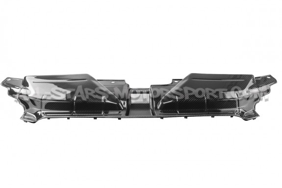Tapa de radiador / difusor de aire de carbono Eventuri para Audi RS...