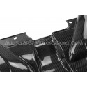 Couvre radiateur / diffuseur d'air en carbone Eventuri Slam Panel p...