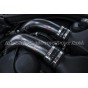 Tubos de turbo de carbono Eventuri para BMW M3 F80 / M4 F8x / M2 Comp F87